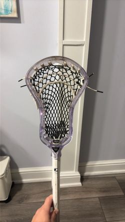 Ecd ion clear head with ecd carbon pro 3 shaft lacrosse stick (used but in great condition)