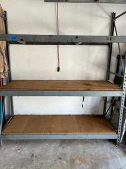 Storage shelves