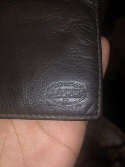 Fossil wallet