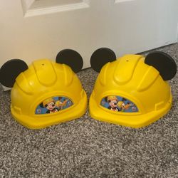 2 Mickey Mouse Construction Hats