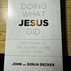 New Doing What Jesus Did Book