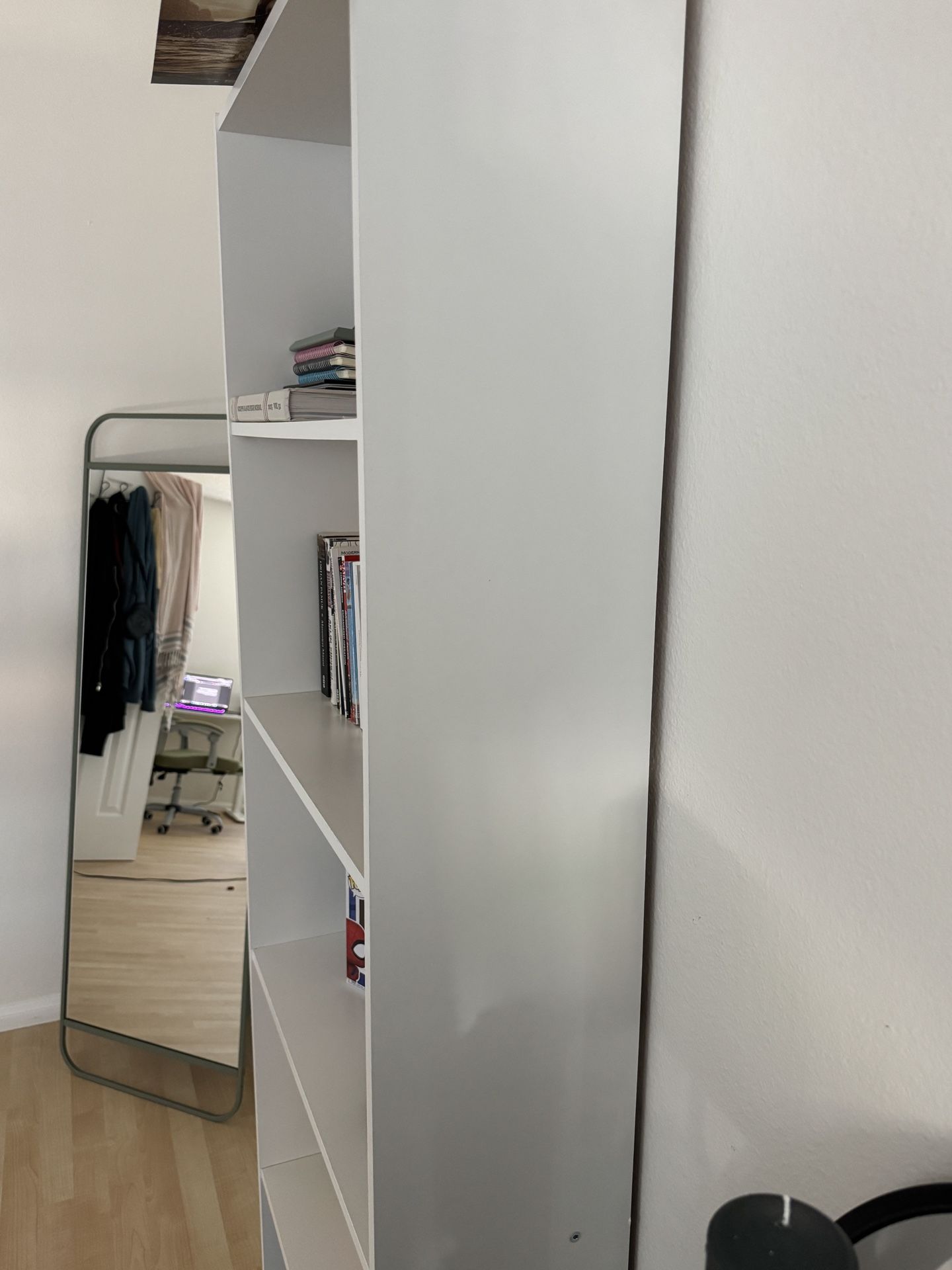GERSBY White Bookcase