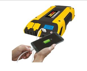 EverStart 1000 Watt Power Inverter with USB (PC1000E) in Yellow and Black - New
