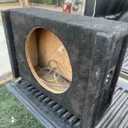 Single Sub Box 12in 