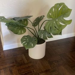 Faux Artificial Monstera House Plant