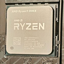 AMD Ryzen 9 5900X 12-Core 3.7 GHz AM4 Processor