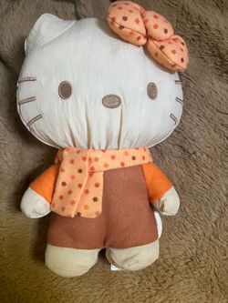 Hello Kitty Fall Harvest Plush Stuffed Animal