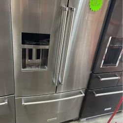 KITCHEN AID FRENCH DOOR STAINLESS STEEL 