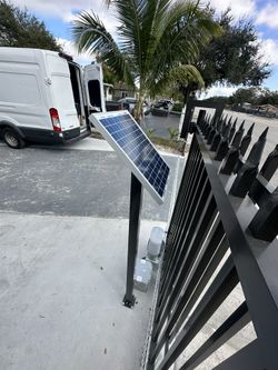 Motor Para La Reja  Solar 