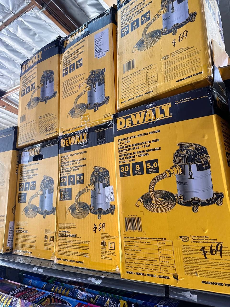 DeWalt Dry/wet Vacuum