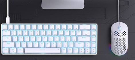 Wired Keyboard And Mouse,Keyboard Blue Switches 