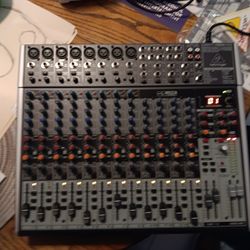 Behringer Xenix X2222 USB Mixing Board Dj Recording PA System