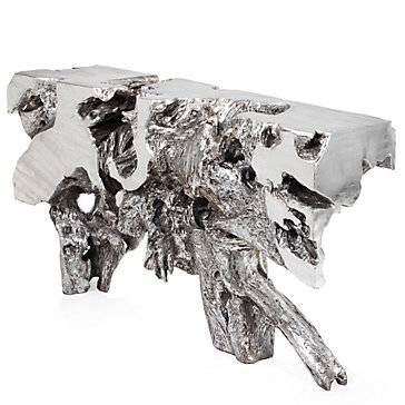 Z Gallerie silver sequoia console table for Sale in West Hollywood, CA ...