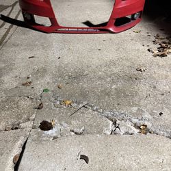 2009-2012 Red Audi A4 Front Bumper 