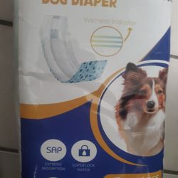 New Pack Of Male Dog Diapers