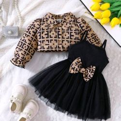 Baby Dress/jacket Set