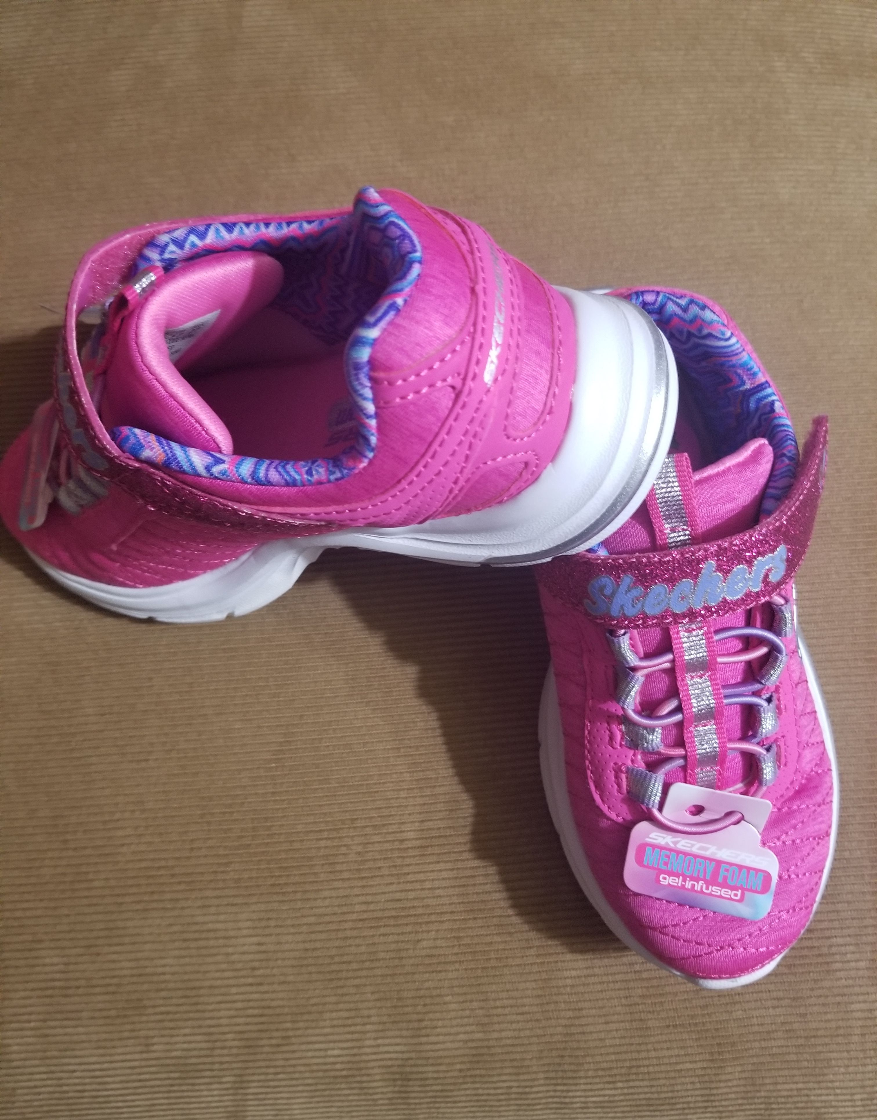 Skechers memory foam gel-infused Girls shoes