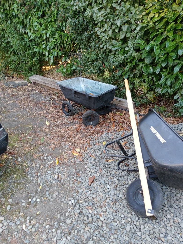 Plastic Work Wagon