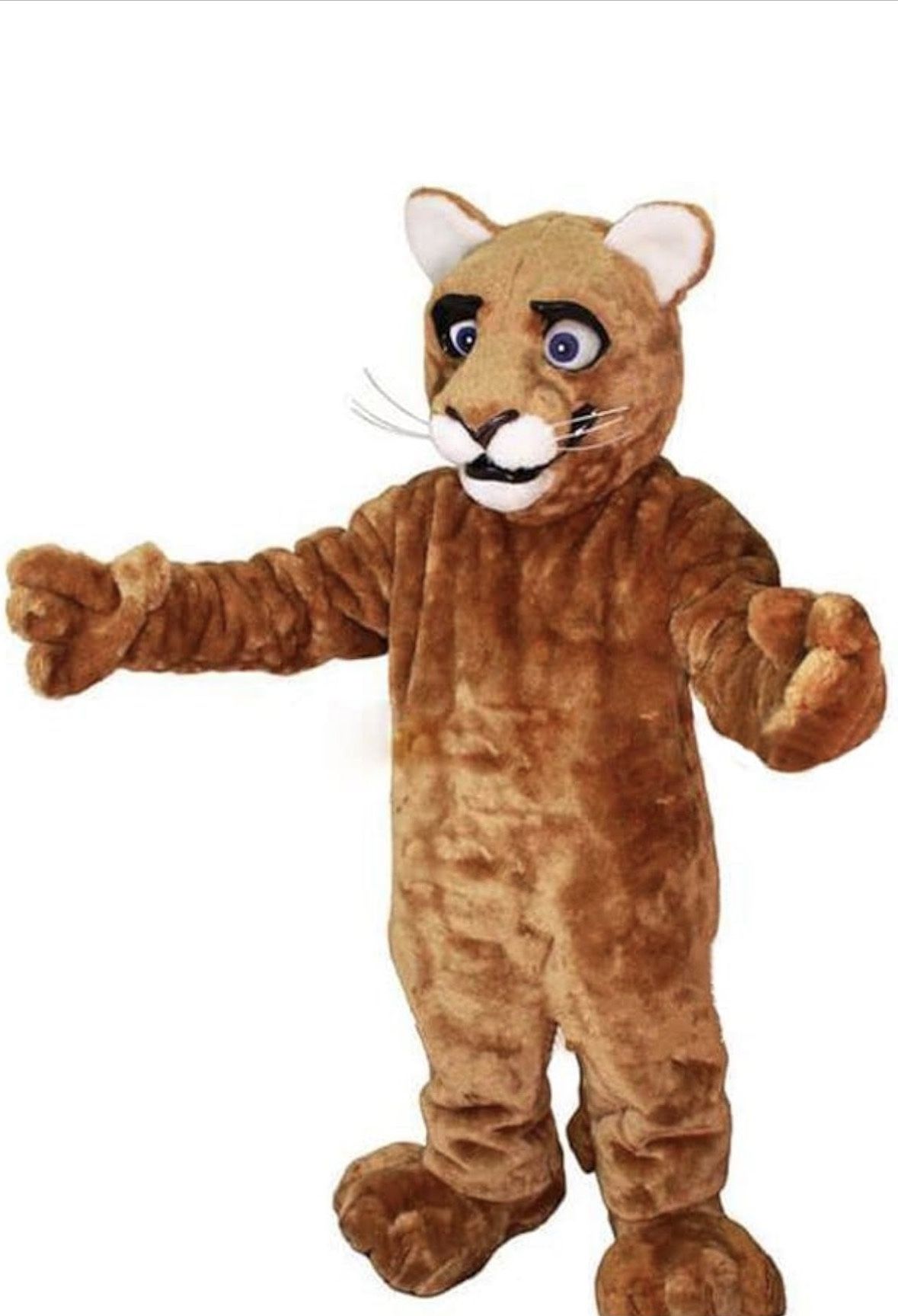 Cougar Cat Mascot Costume
