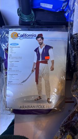 California Costumes Arabian Folk Hero Adult Costume