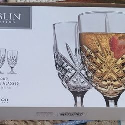 Dublin Crystal Water Goblets 
