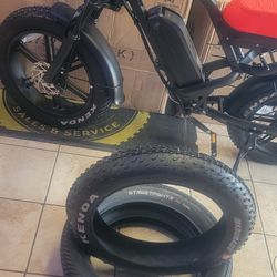 Electric  Bike Tires Brand New . Puncture Protection .