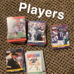 Football Trading Cards Read Description!