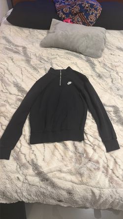 Black Nike quarter zip