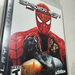 Spider-Man Web Of Shadows - PS3 CIB