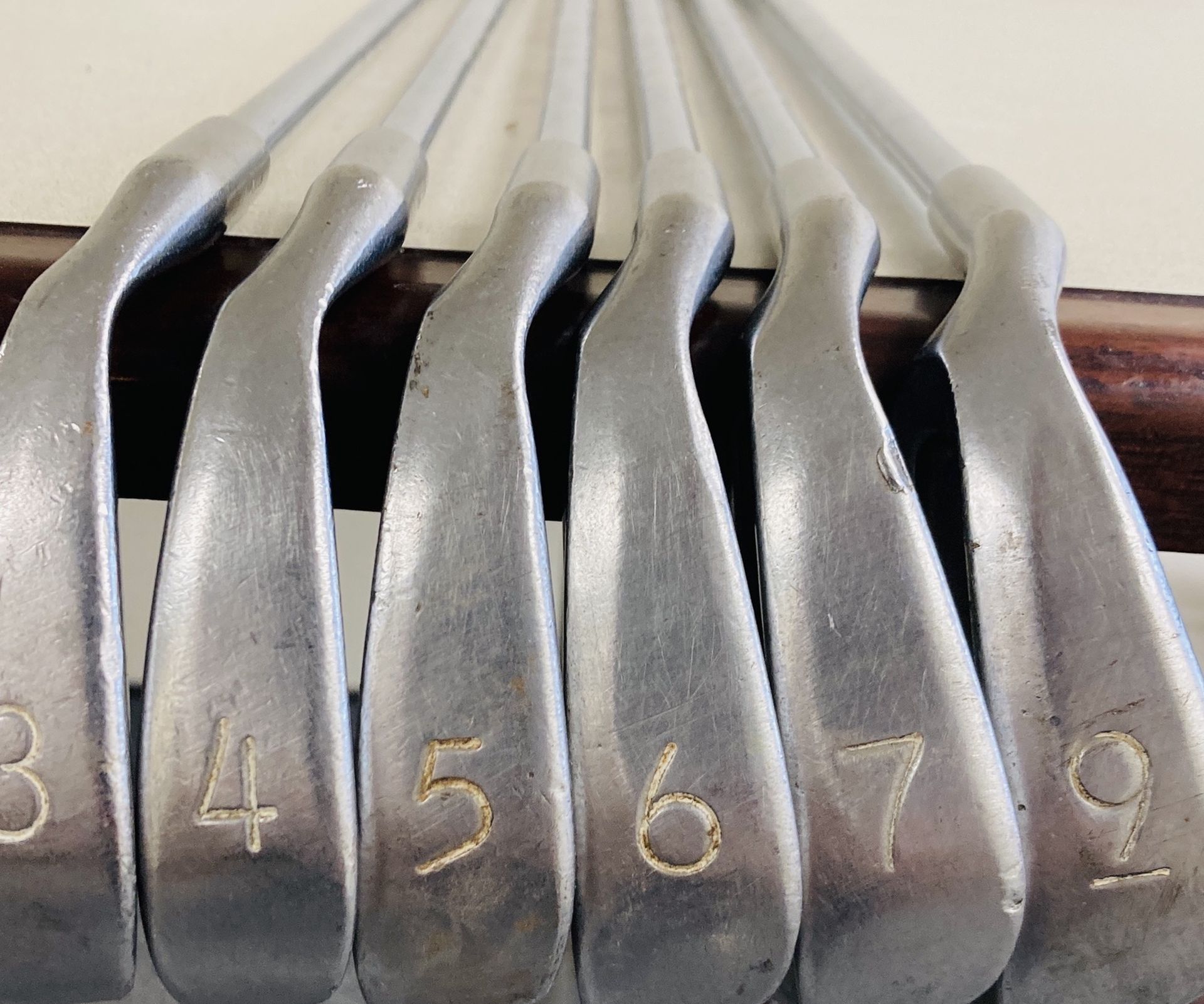 Ping Karsten III Blue Dot Irons 3-7,9 Toe-Heel Balance 17-4 ZZ Lite Steel Shaft