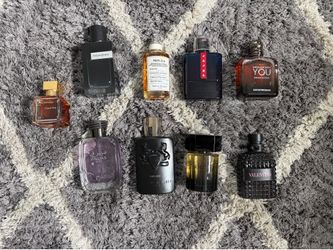 Full Designer Cologne Collection — 9 Bottles (DM to Buy All, or bundles or individuals)
