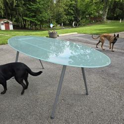 Table...  Make Offer,  My Son Would Like To Have This Out Of His Garage 