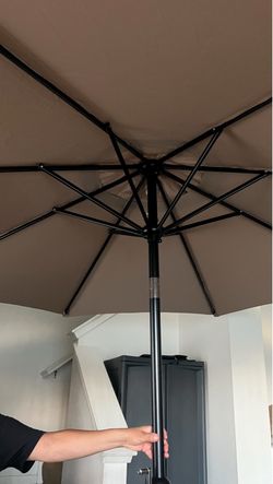 9 "Patio Umbrella (sold without a base)