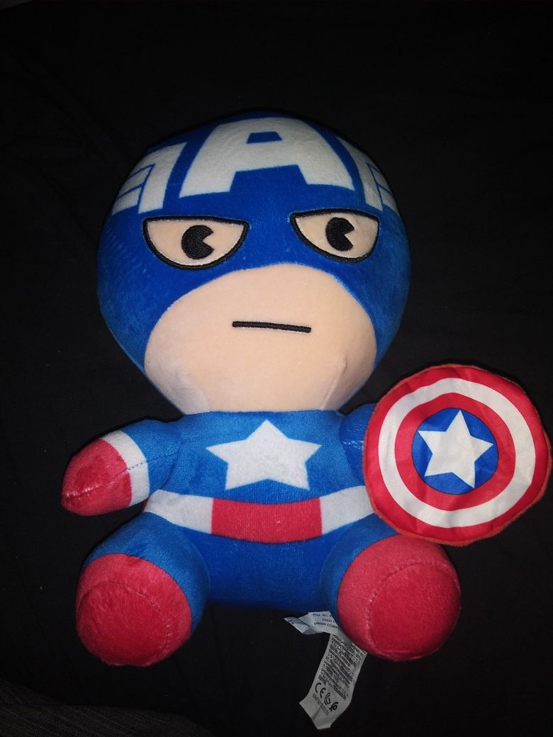 Minico Captain America Plush action figure toy