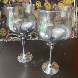 Glass Candle Holders & Decor