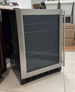 FREE 23.42 under counter refrigerator, needs to be repair it turns on but it’s not cooling