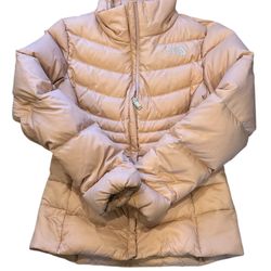 I North Face 550 Puffer Jacket Women’s XS Goose Down Peach