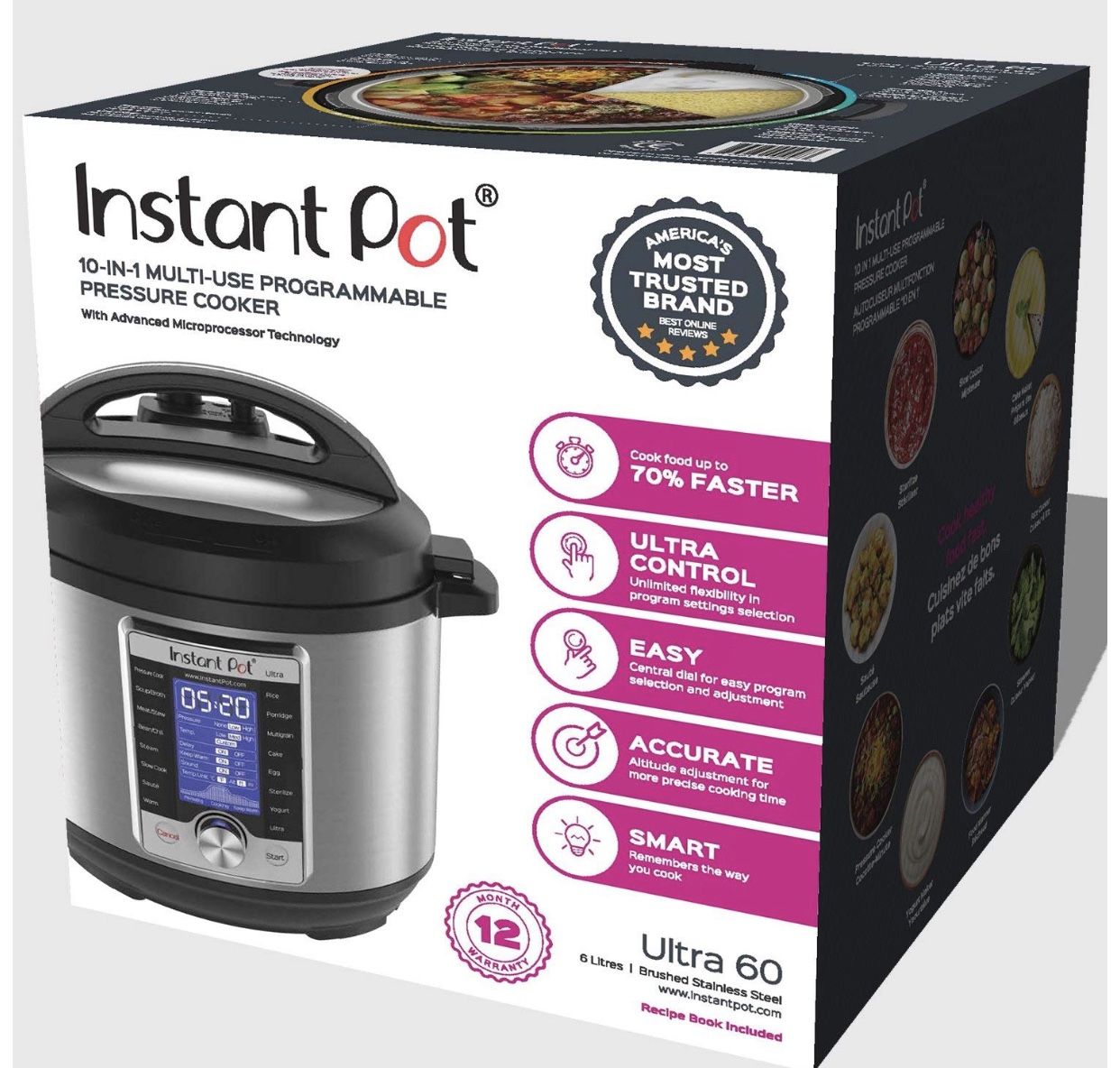 Insta-pot Ultra 60 Pressure cooker 6QT. You’re gonna love it!