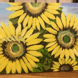 Sunflower Painting 