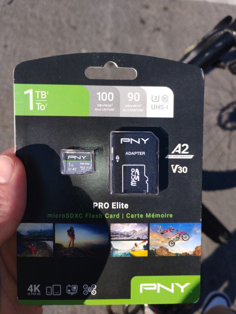 1 TB Elite Pro SD Card PNY