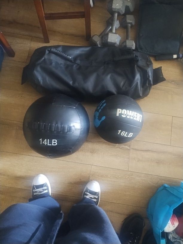 Medicine Balls Only Sand Bag No Longer Available 
