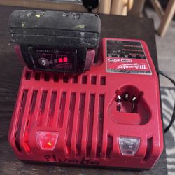 Milwaukee Charger And Battery 