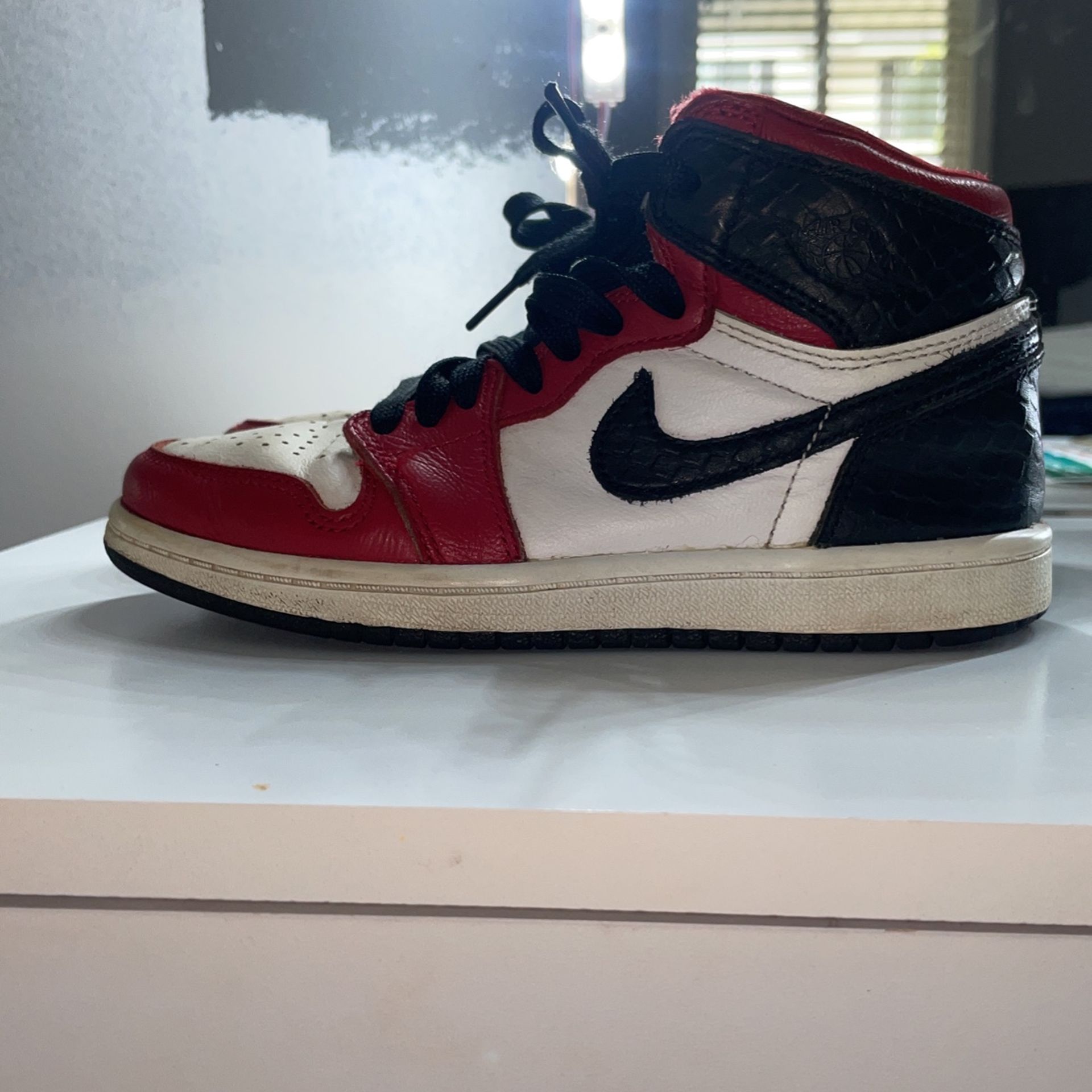 Jordan 1 Satin Red High Og Ps