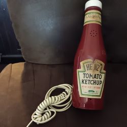 Vintage Heinz 57 Ketchup Bottle Telephone 