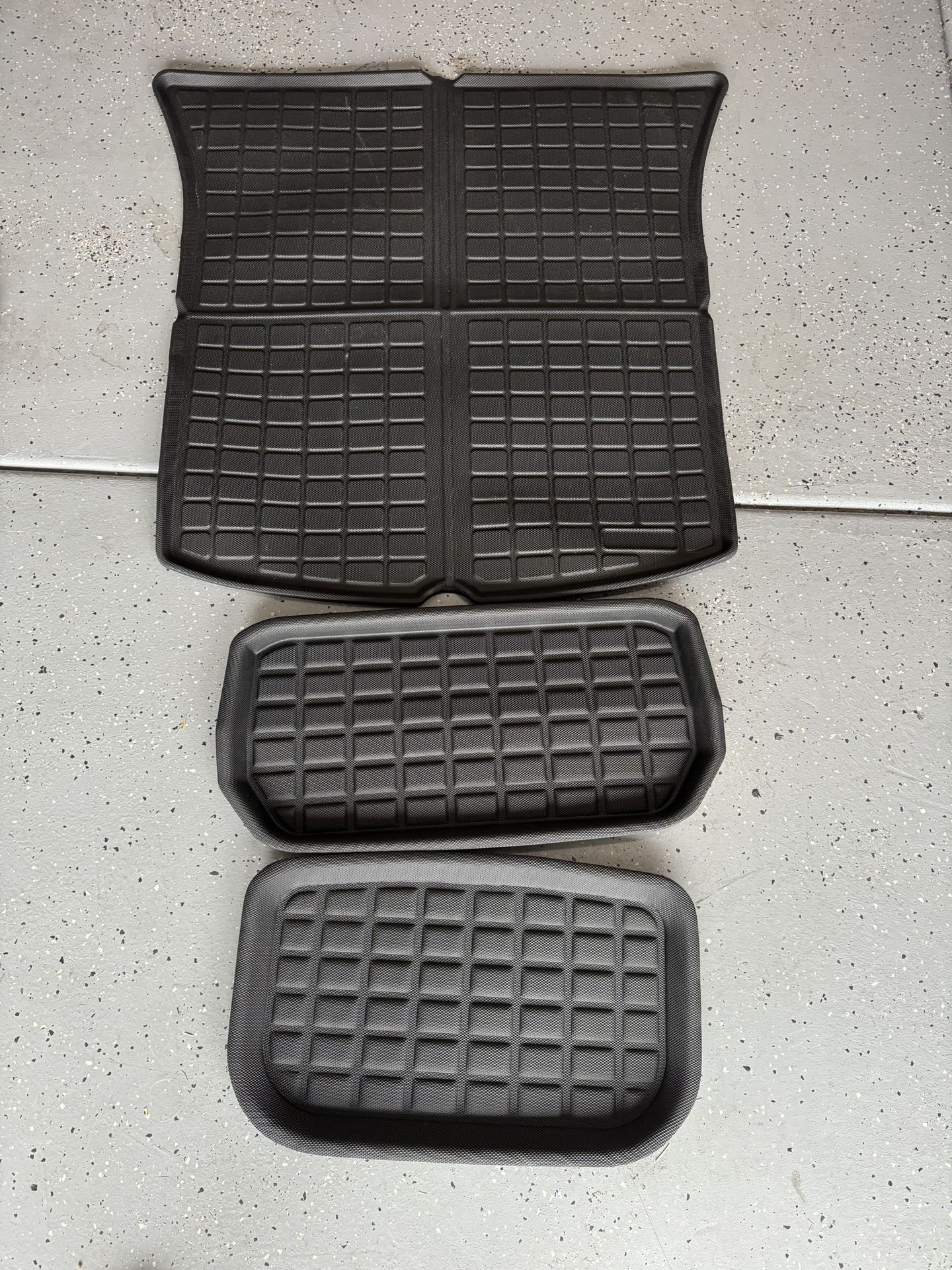 Tesla Model Y All Weather Mats (Trunk And Frunk)