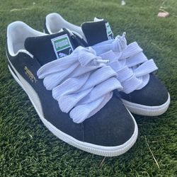 Puma Suede XL W Fat laces   Size 10.5