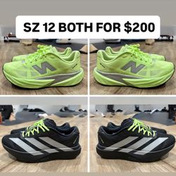 Adidas & New Balance Runner Size 12 Men 