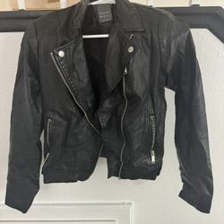 Faux Leather Jacket 