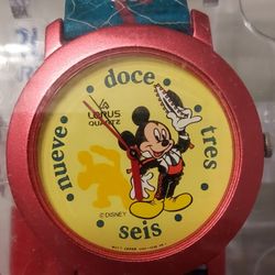 Disney Spanish Mickey Mouse Watch 