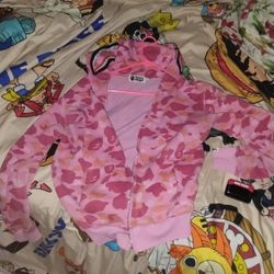 Pink Bape Hoodie